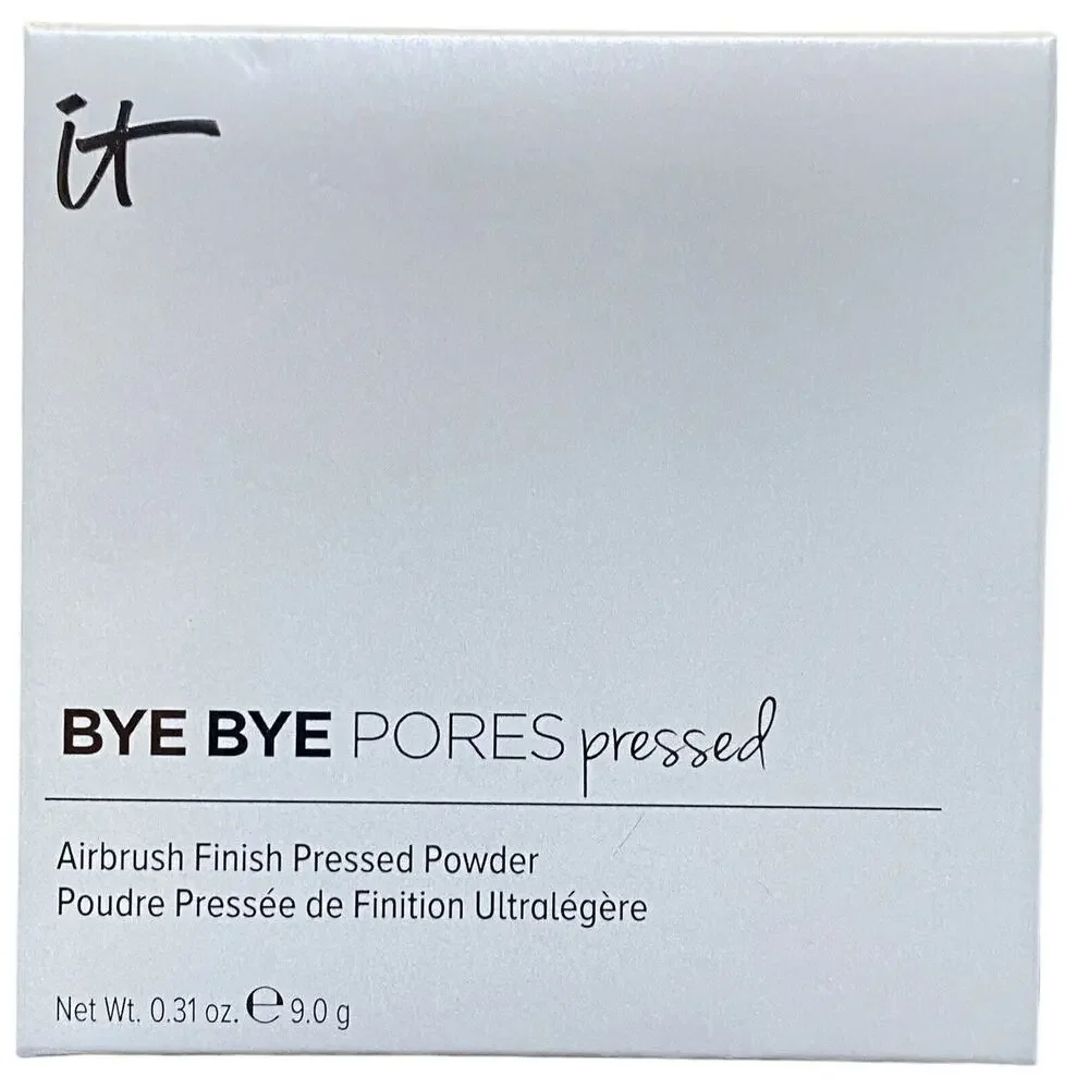 It Cosmetics Bye Bye Pores Pressed 0.3 oz Translucent Powder NEW